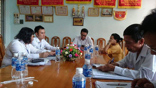 Khung cảnh buổi thương lượng bồi thường án oan Huỳnh Văn Nén, theo những tin pháp luật online mới nhất hôm nay