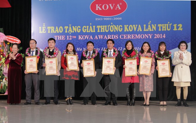 Tin tức khoa học công nghệ mới nhất: Trao giải thưởng KOVA lần thứ 12 cho các tập thể và cá nhân