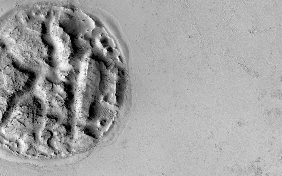 Ảnh chụp ‘bộ não’ của Sao Hỏa do NASA cung cấp