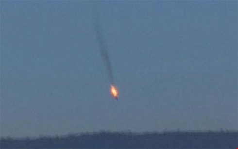 Căng thẳng giữa Nga và Thổ Nhĩ Kỳ leo thang sau khi chiến đấu cơ Su 24 của Nga bị bắn hạ 