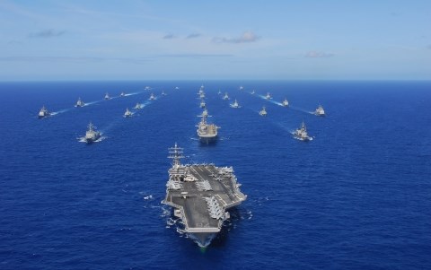 Các tàu Hải quân Mỹ hoạt động ở Thái Bình Dương sẵn sàng đến Biển Đông bất kỳ lúc nào