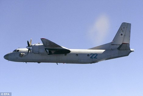 Đây là chiếc máy bay An-26 Curl của Nga