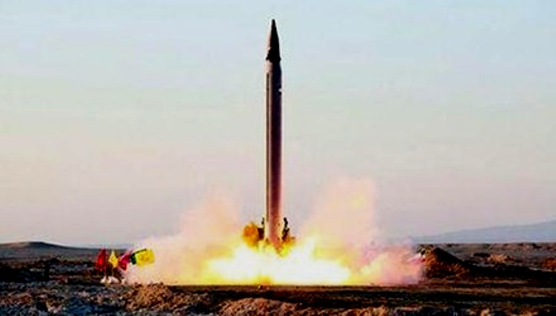 Iran thử tên lửa hôm 11/10