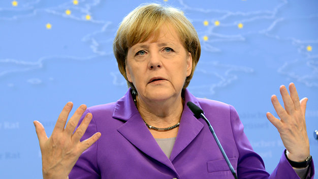 Thủ tướng Đức Angela Merkel đã phải chịu nhiều sức ép về vấn đề người tị nạn