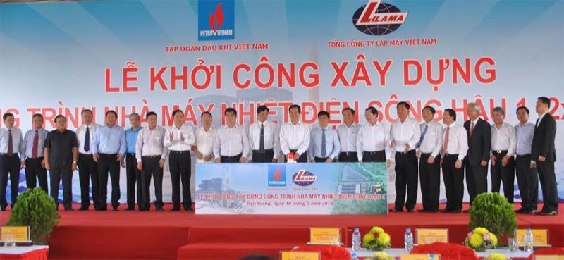 Thủ tướng Nguyễn Tấn Dũng phát lệnh khởi công nhà máy điện Sông Hậu 1