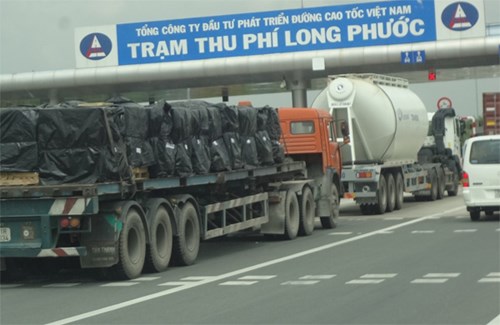 Đường cao tốc TP.HCM - Long Thành - Dầu Giây sẽ từ chối xe quá tải từ ngày 20/7