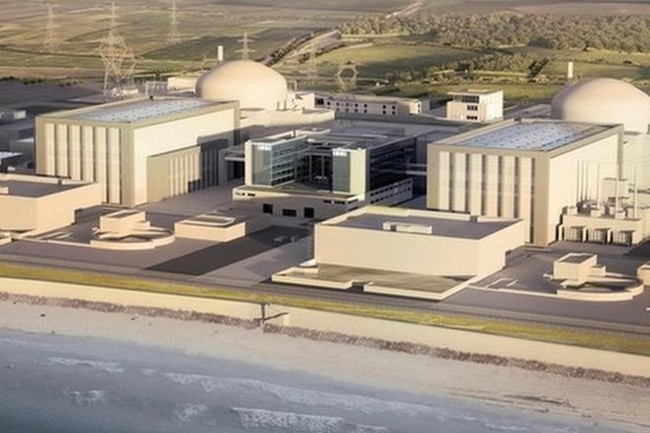 Xây dựng một nhà máy điện hạt nhân mới ở Hinkley Point