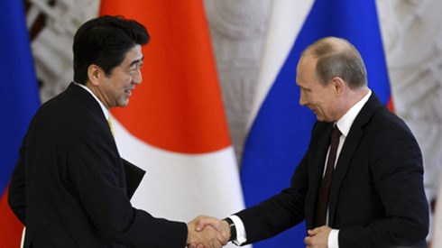 Nga và Nhật Bản tăng cường quan hệ song phương