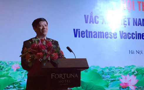 Thứ trưởng Bộ Y tế Nguyễn Thanh Long phát biểu tại hội thảo
