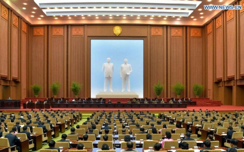 Toàn cảnh phiên họp Quốc hội Triều Tiên