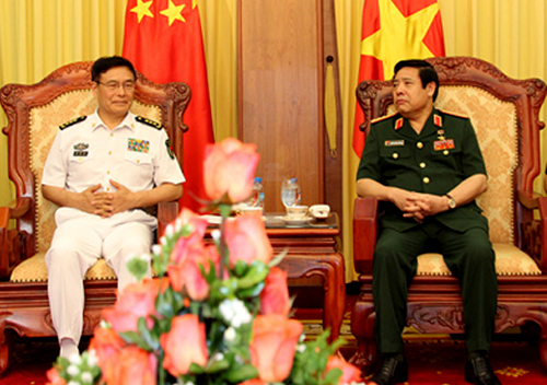Bộ trưởng Phùng Quang Thanh tiếp ông Tôn Kiến Quốc - Phó tổng tham mưu trưởng Quân giải phóng nhân dân Trung Quốc, tin tức mới cập nhật trong nước 