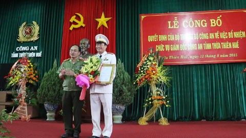 Tin tức mới cập nhật trong nước, Đại tá Lê Quốc Hùng nhận quyết định bổ nhiệm