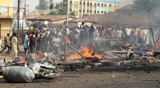 Bé gái 12 tuổi đánh bom tự sát ở Damaturu-Nigeria khiến 7 người chết, theo tin tức mới cập nhật 