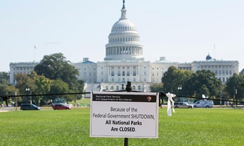 Toàn bộ công viên quốc gia tại Mỹ đóng cửa trong thời gian chính phủ ngừng hoạt động năm 2013