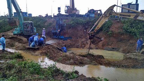 Tin tức mới cập nhật trong nước, đường ống nước sông Đà gặp sự cố lần thứ 12