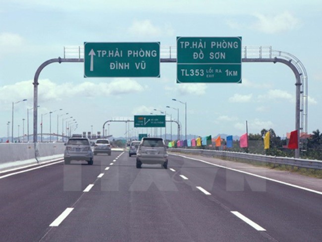 Đoạn tuyến dự án cao tốc Hải Phòng-Hà Nội được thông xe và đưa vào khai thác