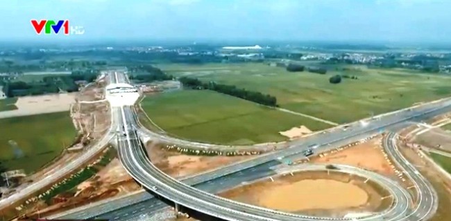Chiều dài hoàn thành của con đường cao tốc tuyến Hà Nội - Hải Phòng được nâng lên 75 km