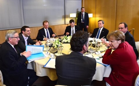 Một cuộc họp giữa Hy Lạp và các chủ nợ quốc tế