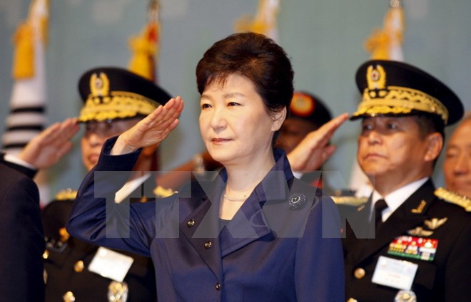 Tổng thống Hàn Quốc Park Geun-hye tuyên bố Hàn Quốc sẽ theo đuổi ngoại giao tích cực với Triều Tiê, theo tin tức mới cập nhật quốc tế 