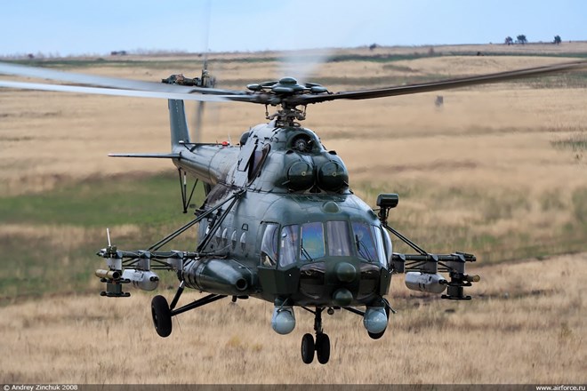 Một chiếc trực thăng Mi-8