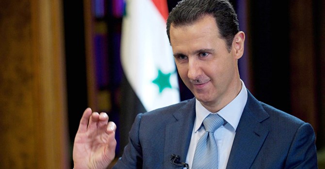 Tổng thống Syria Bashar al-Assad. Ảnh AP