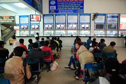 Bắt đầu từ ngày 10/2, các bến xe khách trong phạm vi Hà Nội đã quá wifi miễn phí