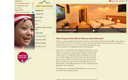 Khách sạn Sunny Moutain View Sapa là một trong tám khách sạn vi phạm về giá, theo tin tức pháp luật 24h