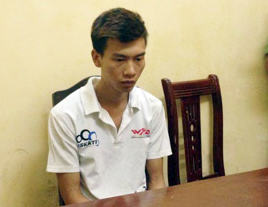 Nguyễn Văn Khánh tại cơ quan công an