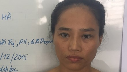 Nguyễn Thị Kim Hà cầm đầu đường dây cờ bạc bị công an bắt