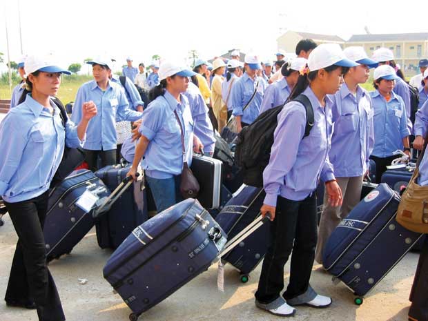 Nền kinh tế phát triển nhanh chóng đòi hỏi một lượng lao động nước ngoài lớn ở Hàn Qu