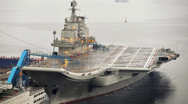 Trung Quốc đóng thêm tàu sân bay để tăng cường sự hiện diện trên Biển Đông