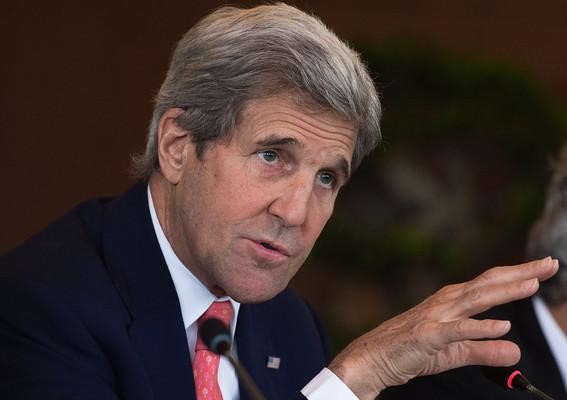 Ngoại trưởng Mỹ John Kerry phát biểu về tình hình Biển Đông hiện nay tại Bắc Kinh hôm 6/6