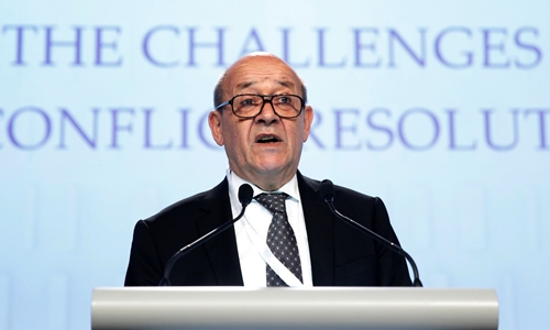 Bộ trưởng Quốc phòng Pháp Jean-Yves Le Drian phát biểu về tình hình Biển Đông hiện nay tại Đối thoại Shangri-La ở Singapore