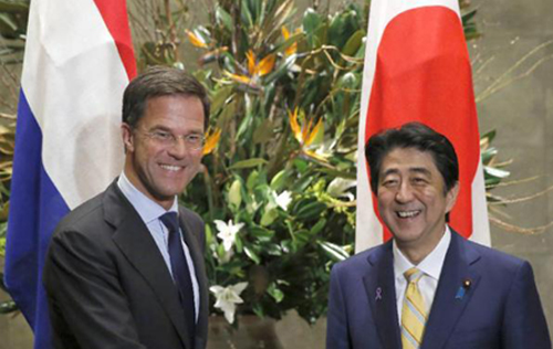 Nhật Bản, Hà Lan cùng chung mối quan ngại về tình hình Biển Đông và Hoa Đông hiện nay