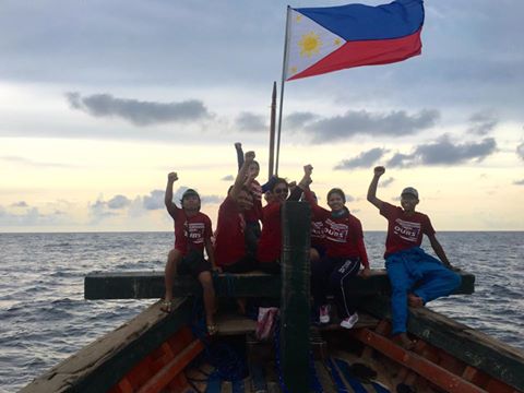 Công dân Philippines, Mỹ tới Biển Đông để phản đối tuyên bố chủ quyền phi lý của Trung Quốc