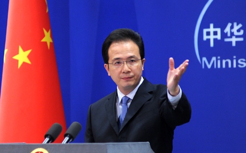 Người phát ngôn Bộ Ngoại giao Trung Quốc Hồng Lỗi thường có những phát ngôn sai lệch về vấn đề Biển Đông