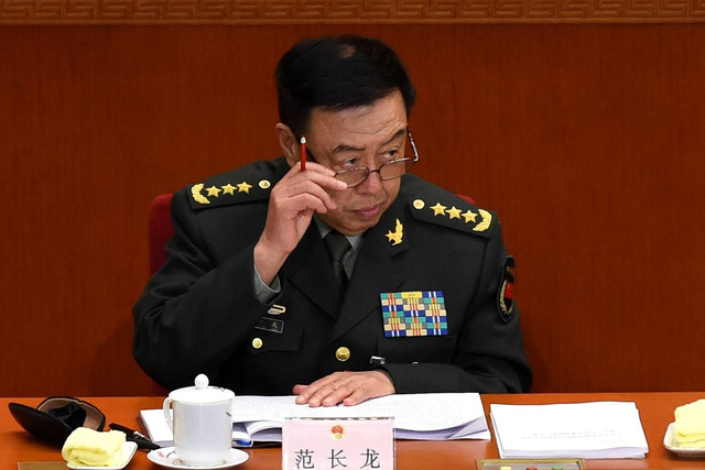 Phó chủ tịch quân ủy Trung Quốc Phạm Trường Long thị sát trái phép Trường Sa giữa lúc tình hình Biển Đông đang căng thẳng