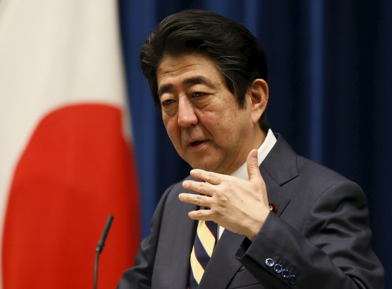 Thủ tướng Nhật Bản Shinzo Abe chỉ trích việc Trung Quốc liên tục khiến tình hình Biển Đông thêm căng thẳng