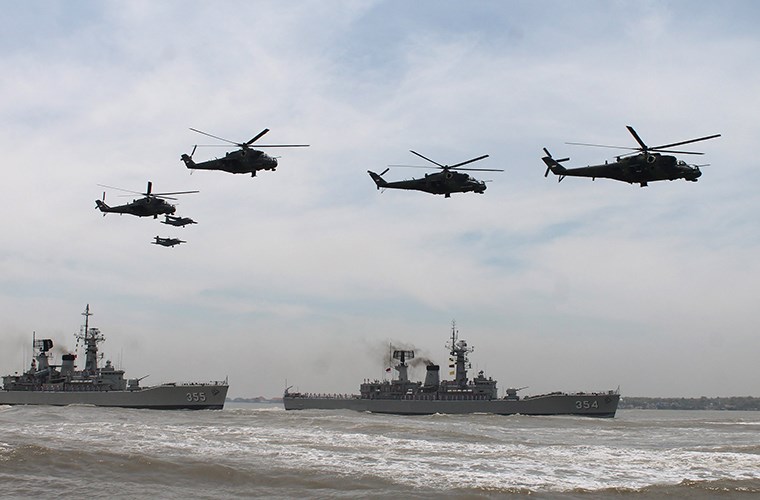 Hải quân Indonesia đang tiến hành đợt tập trận kéo dài 12 ngày trên trên Biển Đông
