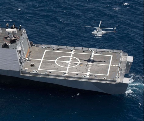 Trước đó, việc tuần tra Biển Đông đã được Mỹ tiến hành với UAV trinh sát - tấn công MQ-8B ‘Fire Scout’ từ lâu