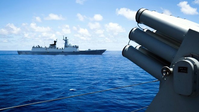 Hạm đội Nam Hải của Trung Quốc tập trận ở Biển Đông