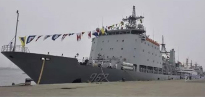 Tàu tiếp tế Lô Cô Hồ thuộc Hạm đội Nam Hải sẽ được Trung Quốc đưa tới hoạt động ở Biển Đông