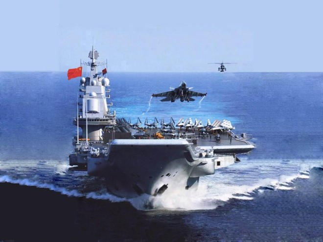 Quan chức Hải quân Mỹ bất ngờ tới thăm tàu sân bay Trung Quốc trong bối cảnh tình hình Biển Đông đang căng thẳng