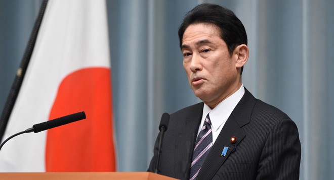 Ngoại trưởng Nhật Bản Fumio Kishida tuyên bố Nhật Bản sẽ thách thức tham vọng độc chiếm Biển Đông của Trung Quốc