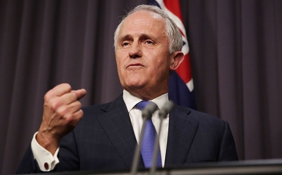 Thủ tướng Australia Malcolm Turnbull cảnh báo Trung Quốc có thể gây ra chiến tranh trong bối cảnh tình hình Biển Đông hiện nay