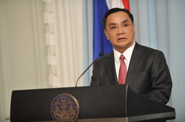 Thủ tướng Lào Thongsing Thammavong đã có những phát biểu cứng rắn về tình hình Biển Đông hiện nay