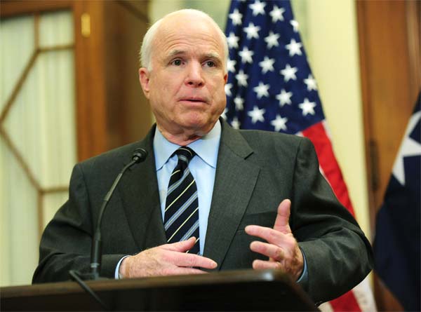 Thượng nghị sĩ Mỹ John McCain đã có nhiều phát biểu sắc bén về chính sách của Washington với tình hình Biển Đông hiện nay