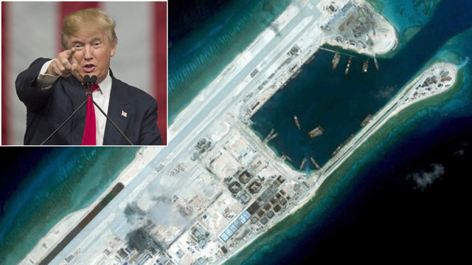 Tỷ phú Donald Trump cho rằng phải đe dọa kinh tế để ngăn cản các hành động trái phép của Trung Quốc ở Biển Đông