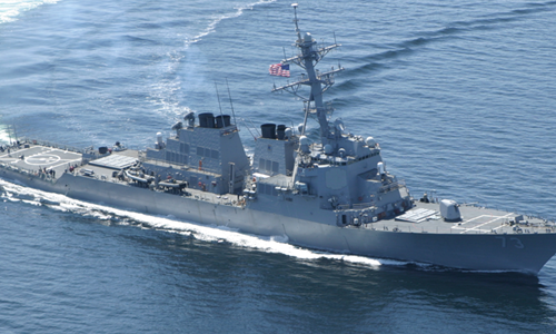 Ba tàu tên lửa hiện đại nhất của Mỹ có mặt ở Biển Đông