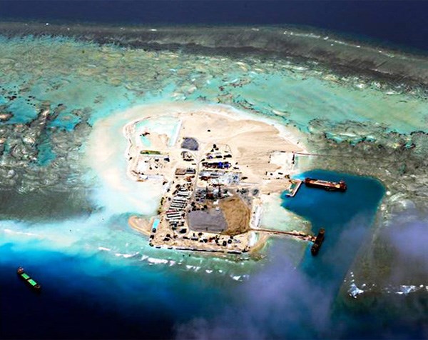 Mỹ cũng từng nhiều lần yêu cầu Trung Quốc ngừng ngay hoạt động xây đảo trái phép ở Biển Đông